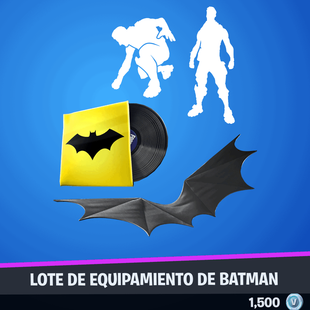 LOTE DE EQUIPAMIENTO DE BATMAN
